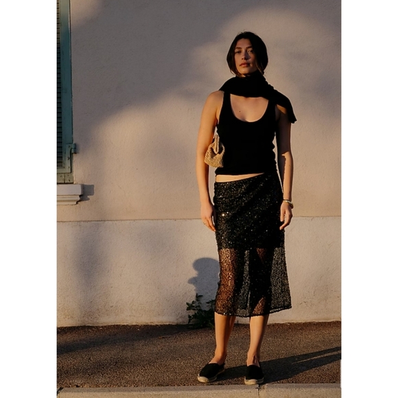 J.Crew Featherweight cashmere ribbed tank top - Picture 2 of 10